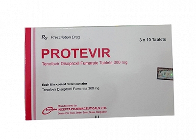 [T00905] Protevir Tenofovir 300mg Incepta (H/30v) Date 04/2027