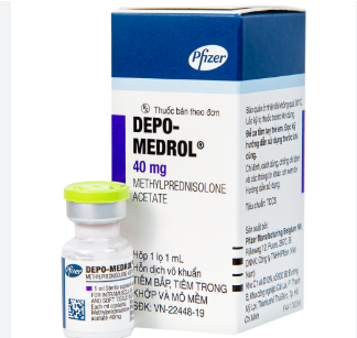 [T00912] Depo Medrol 40mg Pfizer (Lọ/1ml) 