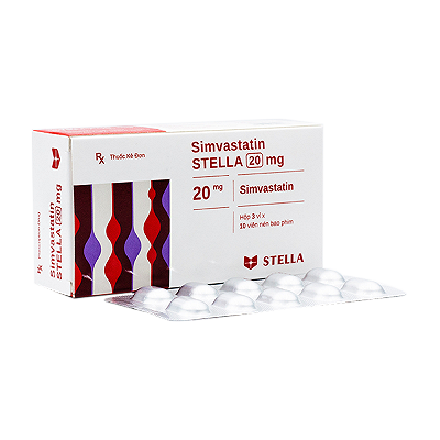 [T00940] Simvastatin 20mg Stella (H/30v) 