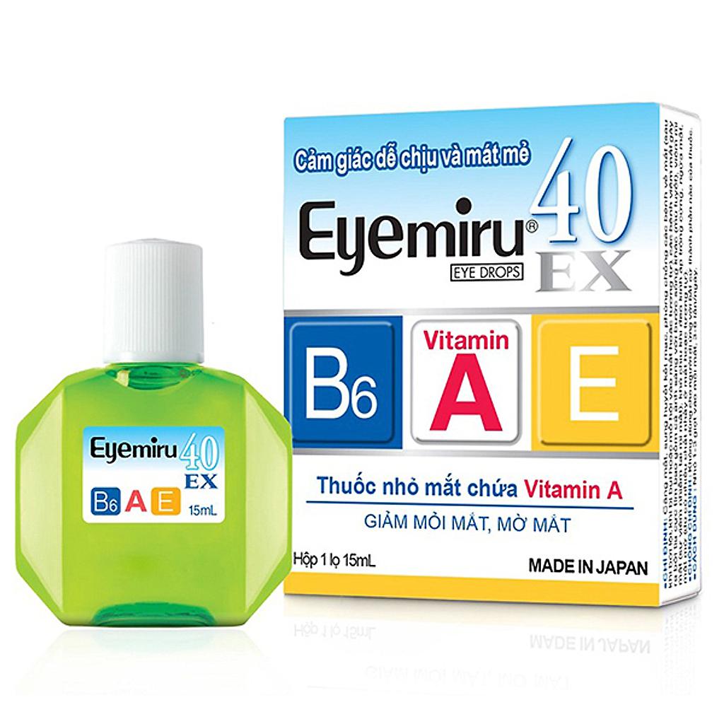 [T00956] Eyemiru 40ex nhỏ mắt Nhật Bản (Lọ/15ml) date 06/2026