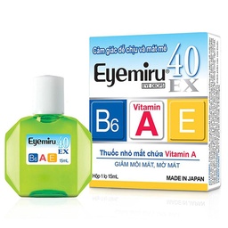 [T00956] Eyemiru 40ex nhỏ mắt Nhật Bản (Lọ/15ml) date 04/2026
