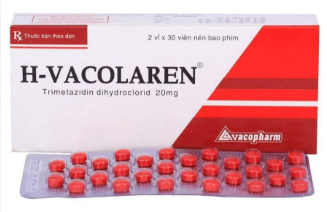 [T00965] Vacolaren Trimetazidine 20mg Vacopharm (H/60v) (Vastarel nội)