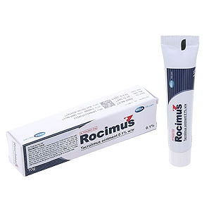 [T00981] Rocimus Tacrolimus 0.1% Mega Ấn Độ (Tuýp/10g) Date 09/2026