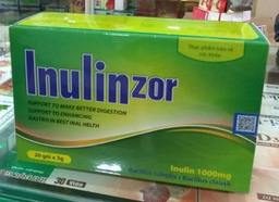 [T01055] Inulin Zor 1000mg Bổ Sung Chất Xơ Akophar (H/20gói/3g)