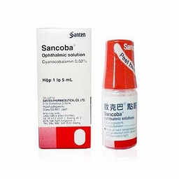 [T01097]  Sancoba nhỏ mắt Santen (Lọ/5ml) Date 11/2027