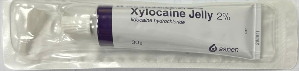 [T01117] Xylocaine Jelly 2% Lidocaine hydrochloride Thụy Điển (Tuýp/30g) Date 06/2026