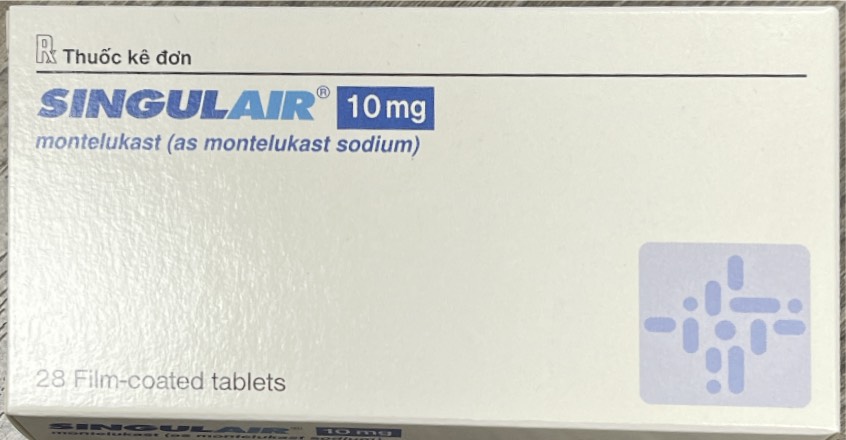 [T01184] Singulair Montelukast 10mg Organon (H/28v) Date 11/2026