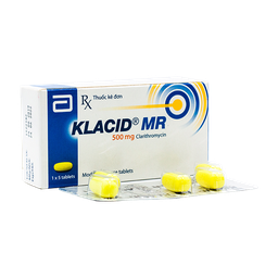 [T01363]  Klacid MR Clarithromycin 500mg Abbott (H/5v) Date 09/2027