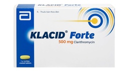 [T01372] Klacid Forte Clarithromycin 500mg Abbott (H/14v) date 06/2026