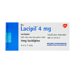 [T01428] Lacipil Lacidipine 4mg GSK (H/28v) Date  06/2027