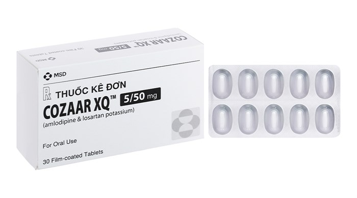 [T01465] Cozaar XQ 5/50mg MSD (H/30v) Date 08/2026
