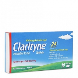 [T01466] Clarityne Loratadin 10mg Bayer (H/10v)