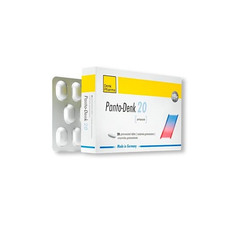 [T01549] Panto Denk Pantoprazole 20mg Đức (H/28v) date 07/2027