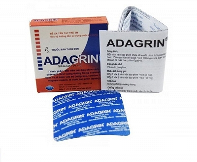 [T01579] Adagrin Sildenafil 50mg ICA (H/3v) Date 02/2027