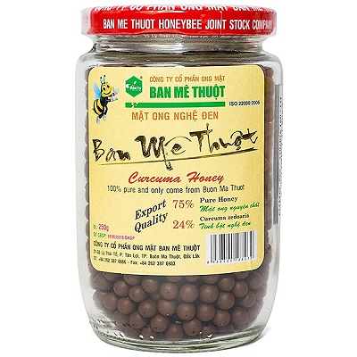 [T01591] Mật Ong Nghệ Đen Ban Mê Thuột (Lọ/250g) 