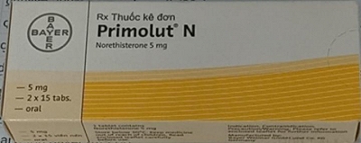 [T01595]  Primolut N 5mg Bayer (H/30v) Date 11/2026