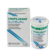[T01741] Triplixam Indapamide Amlodipine 5mg/1.25mg/5mg Servier (Lọ/30v) 
