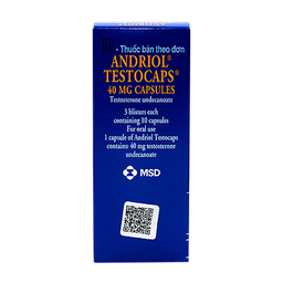 [T01817] Andriol Testocaps 40mg MSD (H/30v)