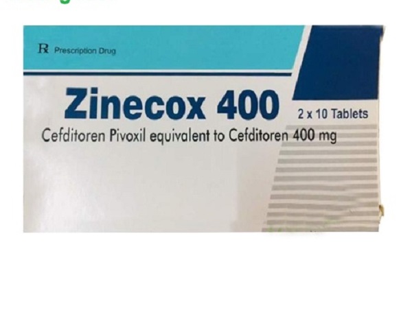 [T01831] Zinecox Cefditoren 400mg Maxim Ấn Độ (H/20v) date 12/2025