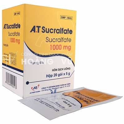 [T01856] A.T Sucralfate 1000mg An Thiên (H/20gói/5g) Date 07/2026