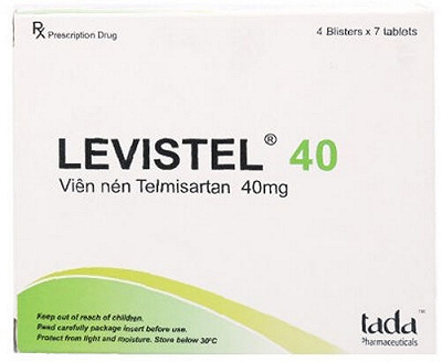 [T01881] Levistel Telmisartan 40mg Tây Ban Nha (H/28v) Date 10/2026