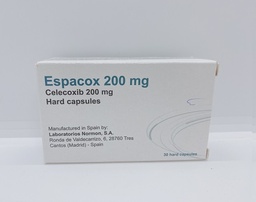 [T01923]  Espacox celecoxib 200mg Tây Ban Nha (H/30v)