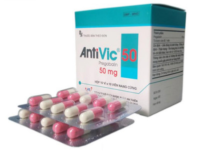 [T01927] Antivic 50 Pregabalin 50mg An Thiên (H/100v) Date 08/2027