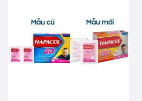 [T01961] Hapacol 80mg DHG Hậu Giang (H/24gói/1.5g)