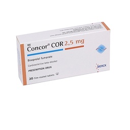 [T02027] Concor 2.5mg Merck (H/30v) Date 06/2027