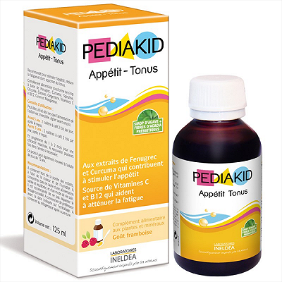 [T02071] Pediakid Appetit Tonus Siro ăn ngon Pháp (Lọ/125ml)