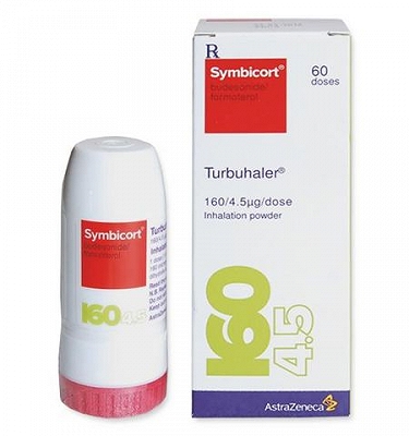 [T02091] Symbicort Turbuhaler 160/4.5mcg Astrazeneca (Lọ/60liều) Date 02/2027