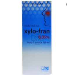 [T02128]  Xylo Fran 0.05%  DP 3/2 (Cọc/10lọ/10ml)