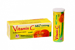 [T02155] Vitamin C 1000mg viên sủi Mekophar (Tuýp/10v)