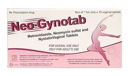 [T02184] Neo Gynotab viên đặt phụ khoa Pharmedic (H/10v) Date 12/2026