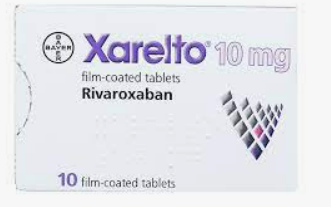 [T02195] Xarelto rivaroxaban 10mg Bayer (H/10v) Date 06/2027