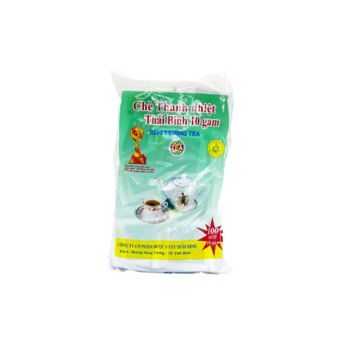 [T02212] Chè thanh nhiệt Thái Bình 10g (Bịch/100gói/10g)