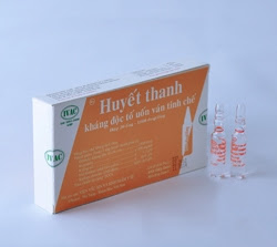 [T02273] Huyết Thanh Kháng Độc Tố Uốn Ván tinh chế  ( SAT ) Viện Vắc Xin Và SP Y Tế (H/20o) 