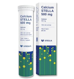 [T02355] Calcium 500mg Stella (Tuýp/20v)