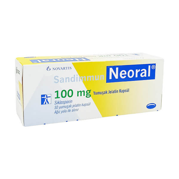 [T02463] Sandimmun Neoral Siklosporin 100mg Novartis (H/50v) Date 05/2026