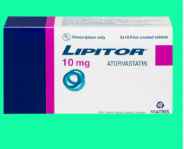 [T02563] Lipitor Atorvastatin 10mg (H/30v) Date 11/2027