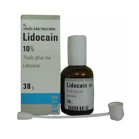 [T02678] Lidocain 10% xịt tê Egis (Lọ/38g) Date 08/2027