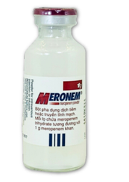 [T02745] Meronem Meropenem 1g Italy (Lọ/1g) Date 01/2027