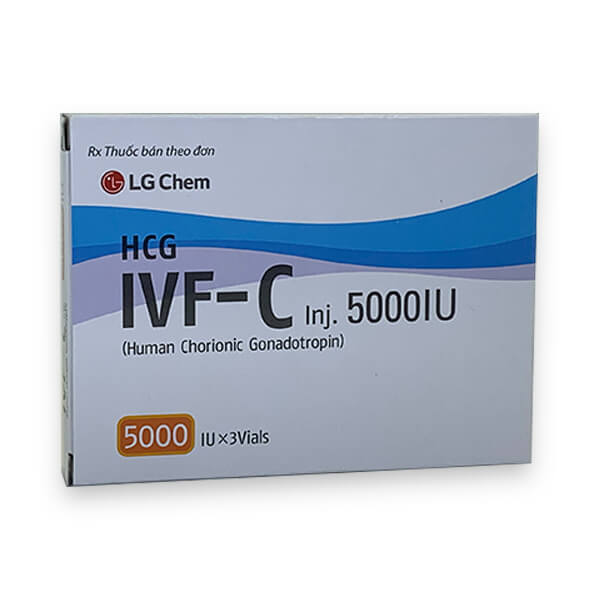 [T02789] IVF-C 5000IU Human Chorionic Gonadotropin-5000IU LG Chem (H/3lọ+3o) Date 06/2026