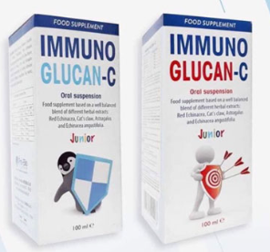 [T02970] Immuno Glucan C 800mg Ý (Lọ/100ml) Date 07/2027