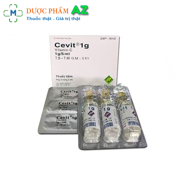 [T03005] Cevit Vitamin C 1g/5ml Vidipha (H/6o) 