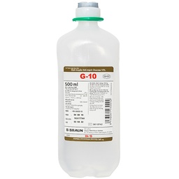 [T03020] Dịch truyền tĩnh mạch Glucose 10% G10 Braun (Chai/500ml)