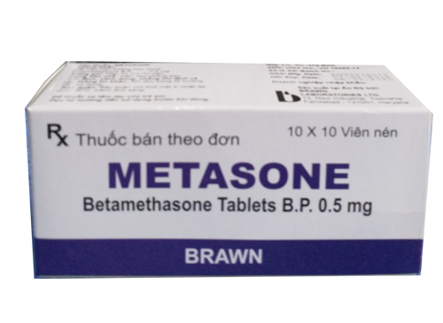[T03025] Metasone Betamethason 0.5mg Brawn (H/100v) Date 03/2026