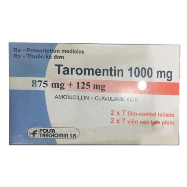 [T03105] Taromentin 1000mg Ba Lan (H/14v) Date 02/2026