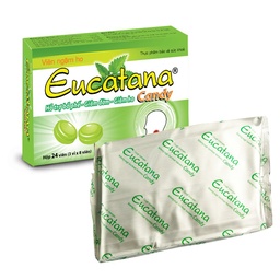 [T03173] Eucatana Candy  viên ngậm ho Tanaphar (H/24v)