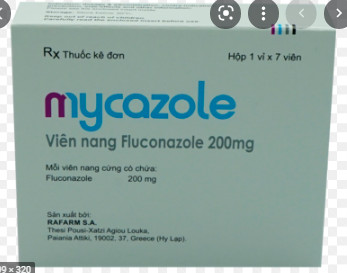 [T03346] Mycazole Fluconazole capsules 200mg Hy Lạp (H/7v) Date 05/2026